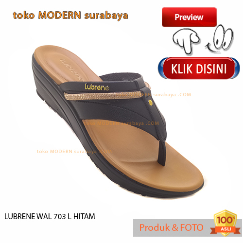 Sandal wanita casual sandal wedges LUBRENE WAL