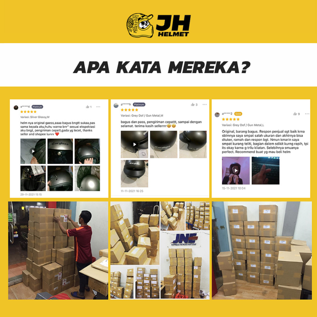 Helm Cakil HBC 23 Black Doff + FREE GOGGLE| Retro Full Face | JUAL HELM