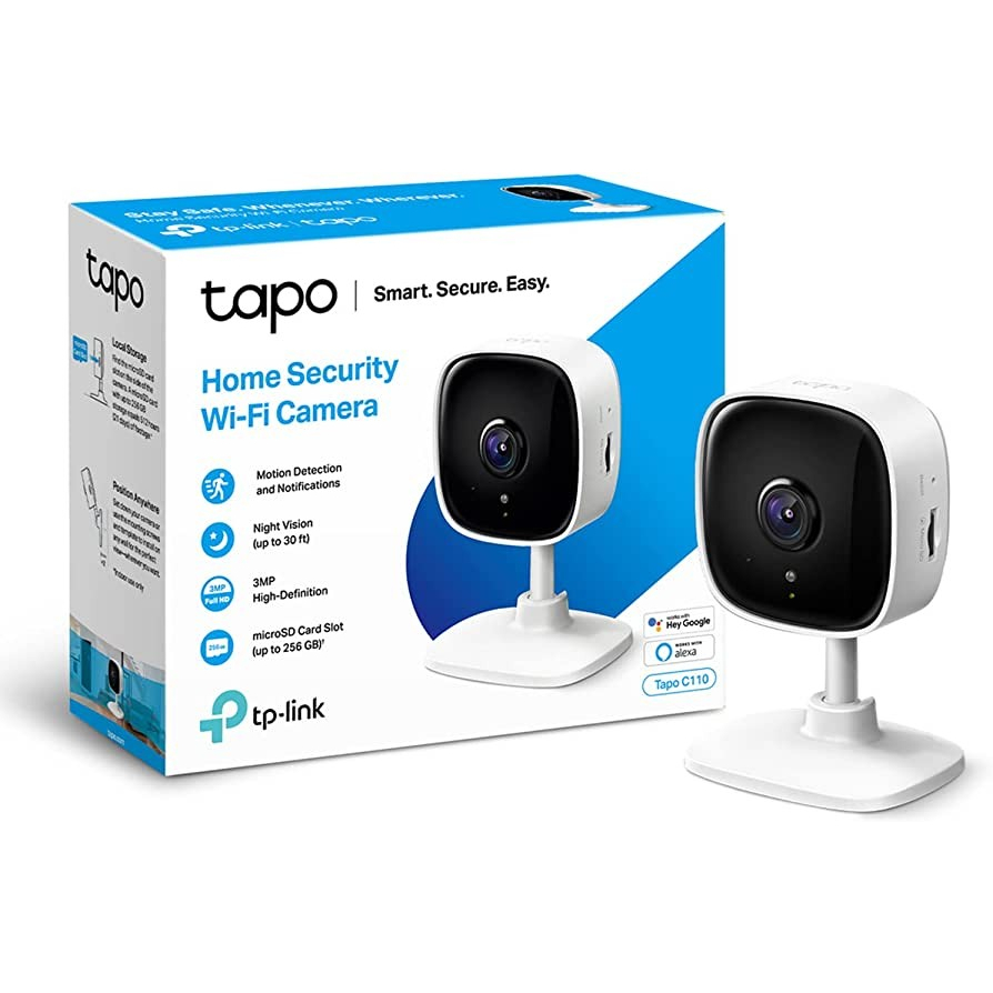 TP Link Tapo 3MP C110 - Home Security Wi-Fi Camera IP CCTV