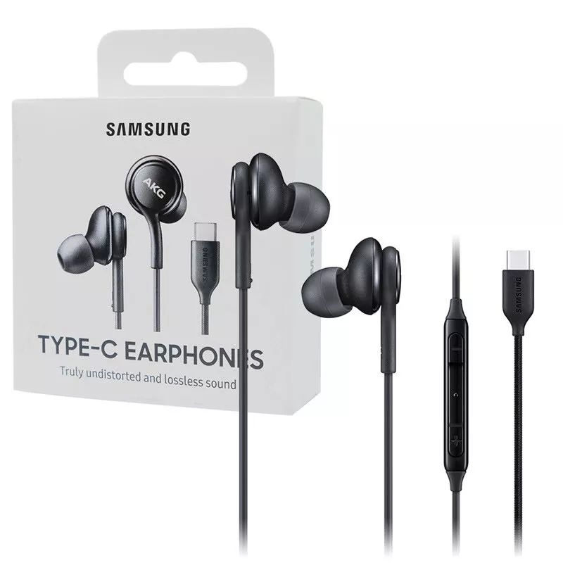 USB Type-C Samsung Earphones Tuned by AKG HEADSET SAMSUNG AKG NOTE 10 COLOKAN TYPE C