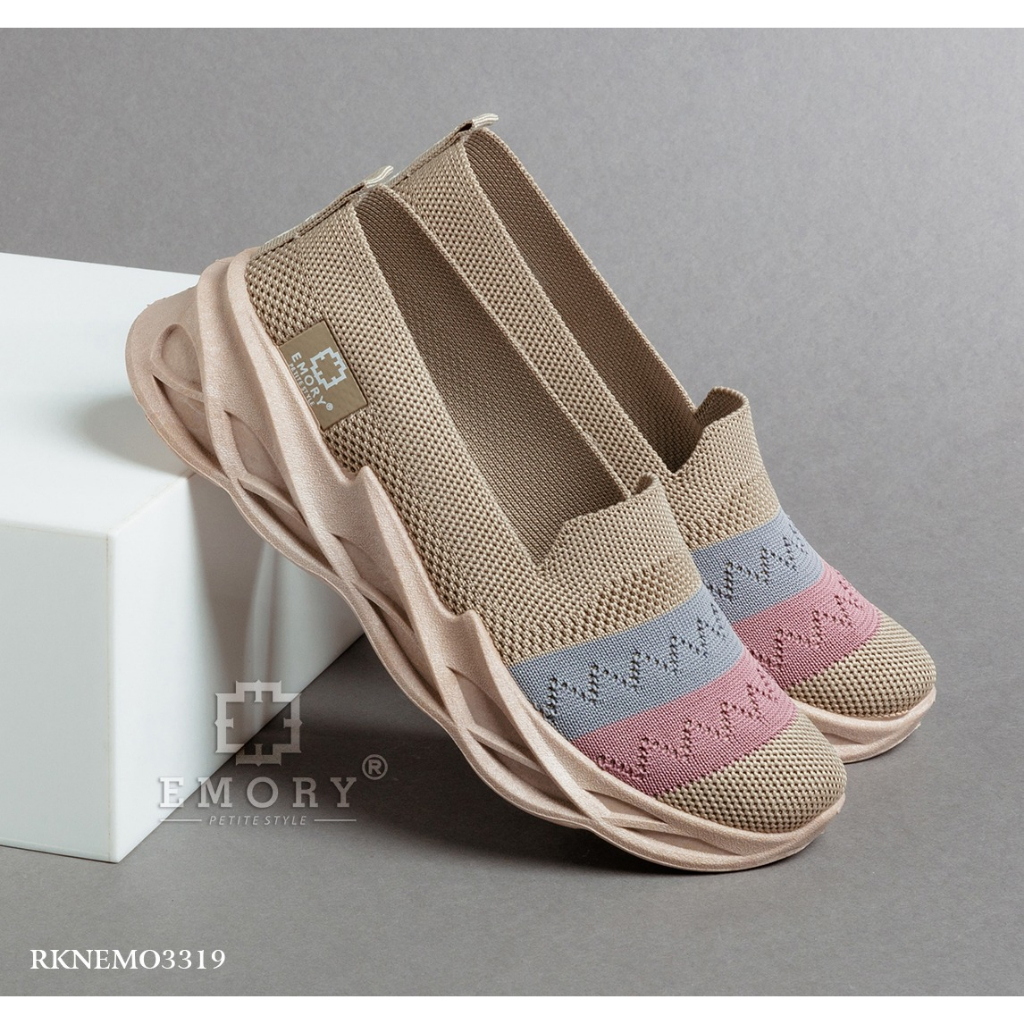 SEPATU WANITA EMORYSTYLE  Marley Flats  RKNEMO 3319 MB