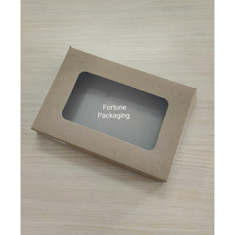 

(Isi 10 pcs) Dus Kraft 27x18.5x5 Laminasi Kokoh Bagus untuk 6pcs donut dan Aneka kue lainnya