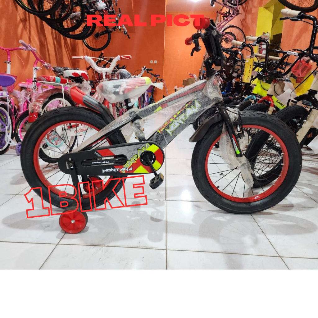Sepeda Anak Sepeda BMX 12-16-18 inch MONTANA GRAND ( BAN JUMBO 3.0 ) sepeda anak murah , bmx anak