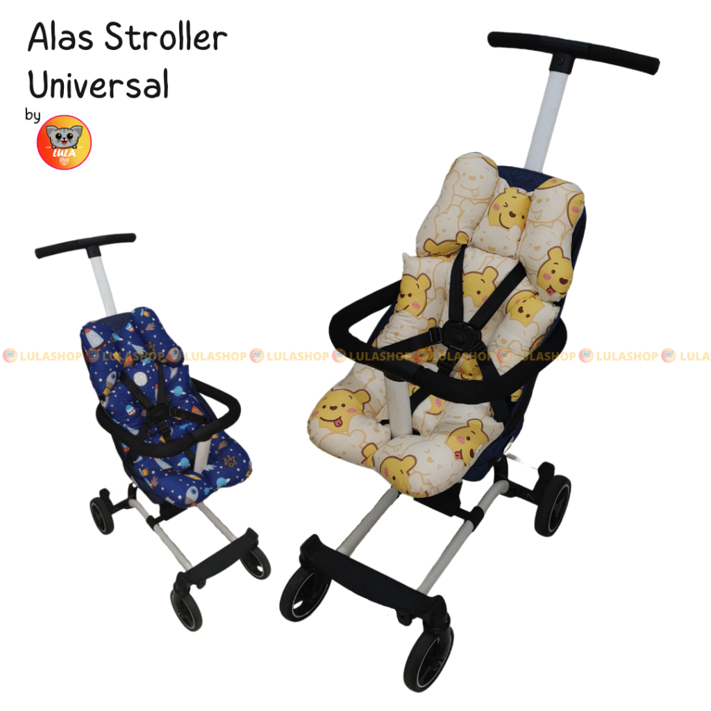 Alas Stroller Bayi / Car Seat / Bouncher Motif Lucu Model Universal