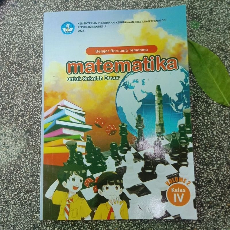 Buku Pelajaran matematika SD kelas 4 volume 2 kurikulum merdeka