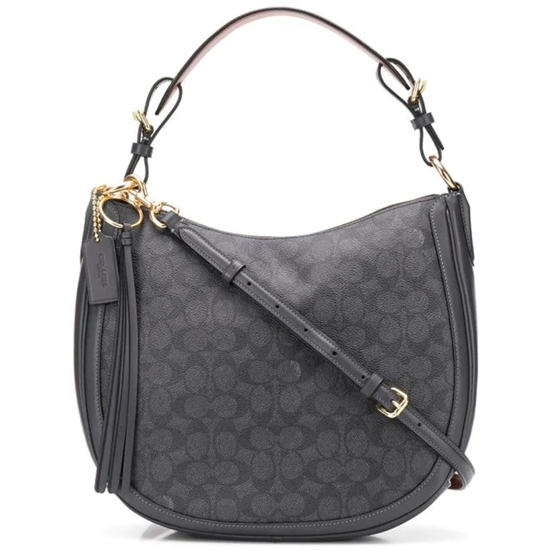 Coach Sutton Hobo in Signature Canvas (C 38590)