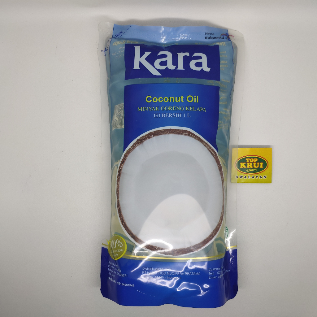 

Kara Minyak Goreng Kelapa / Kara Cooking Coconut Oil 1L - Pouch