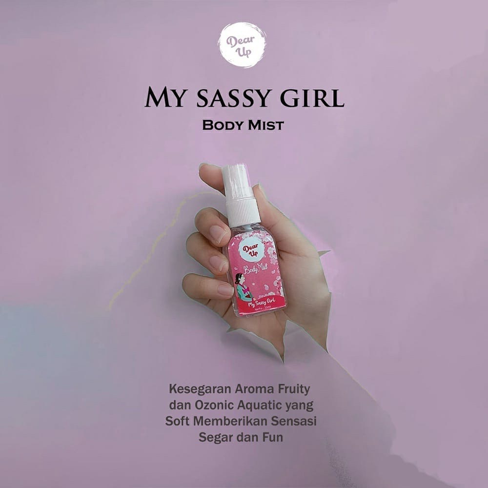 DEAR UP Body Mist Fragrance Spray / Parfum Dear Up