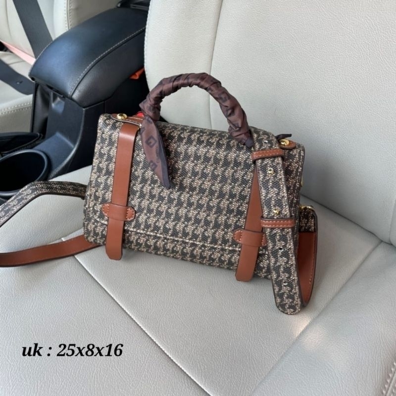 Tas wanita fashion import / top handle bag premium uk 25x8x16