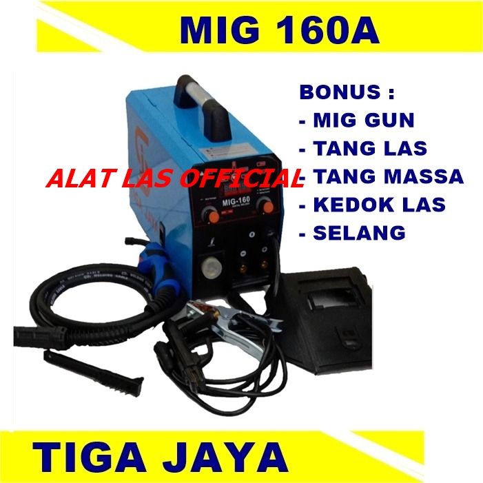Mesin Las Tiga Jaya MIG 160A Trafo Las Sanjia MIG 160 A