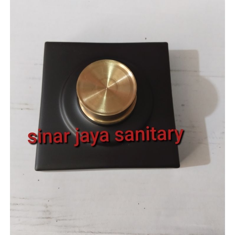 Smart floor drain black stainless / floor drain hitam anti kecoa / smart floor drain hitam