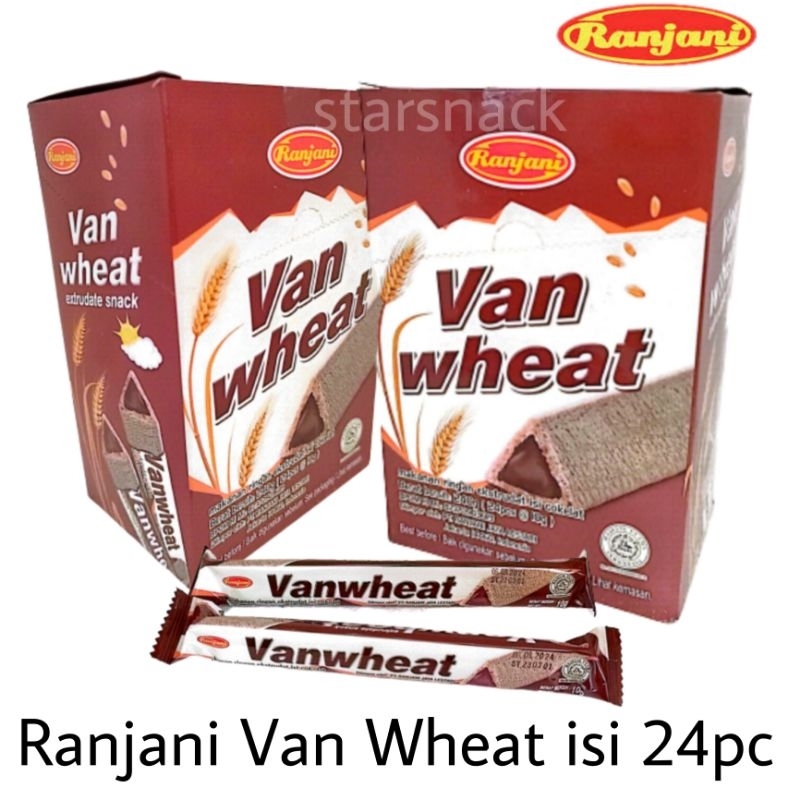 

Ranjani Van Wheat oat snack isi 24pc / kotak