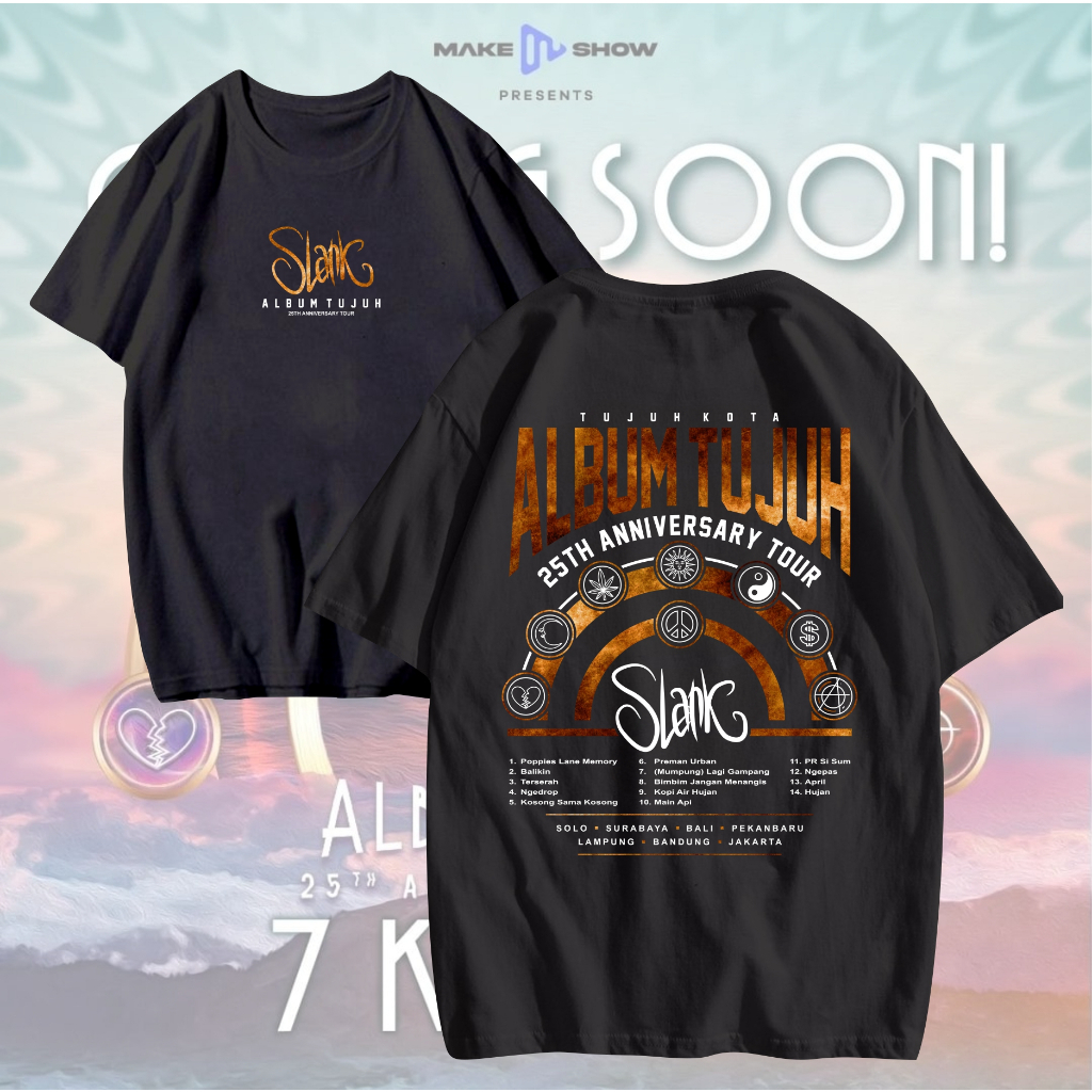 Freedom - baju slank Album tujuh - aniversary 25th Album tujuh