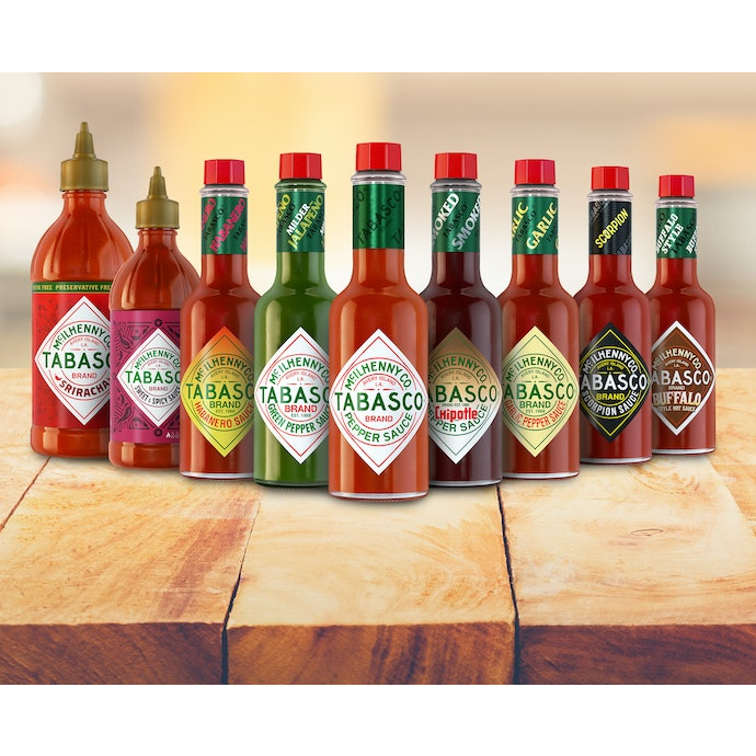 

Tabasco 60 ML - Garlic Pepper Sauce - Habanero - Red Pepper