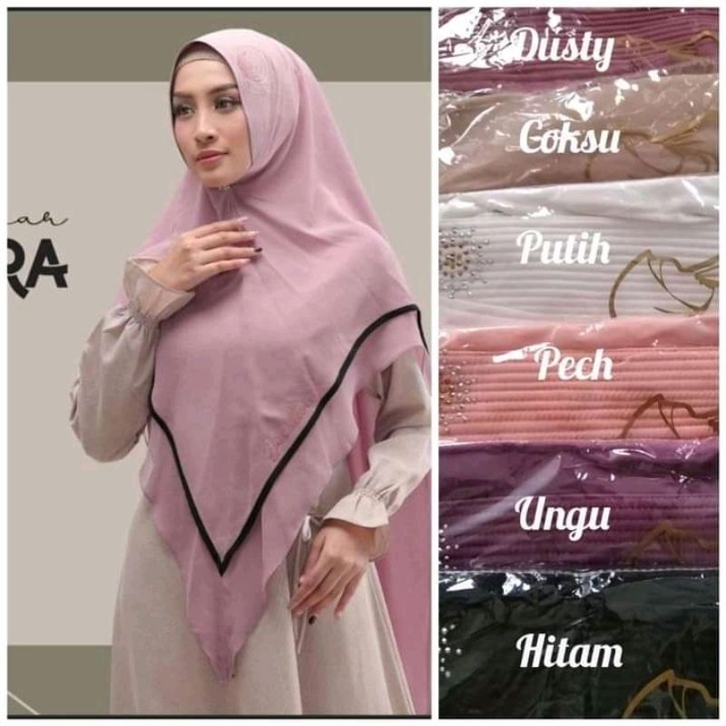 jilbab ceruty syar'i list