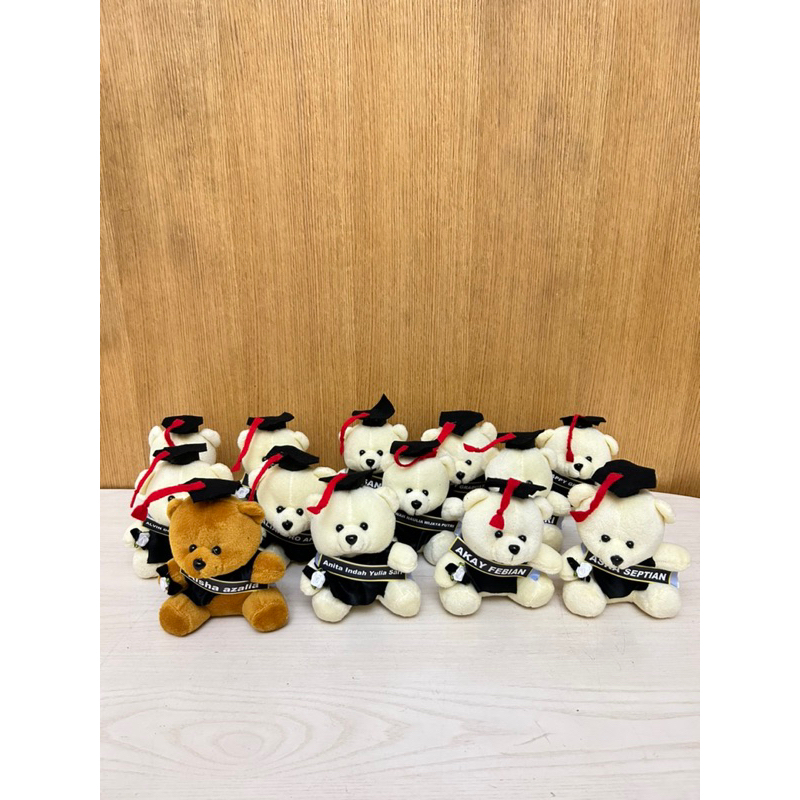 BONEKA WISUDA 15cm Boneka buket