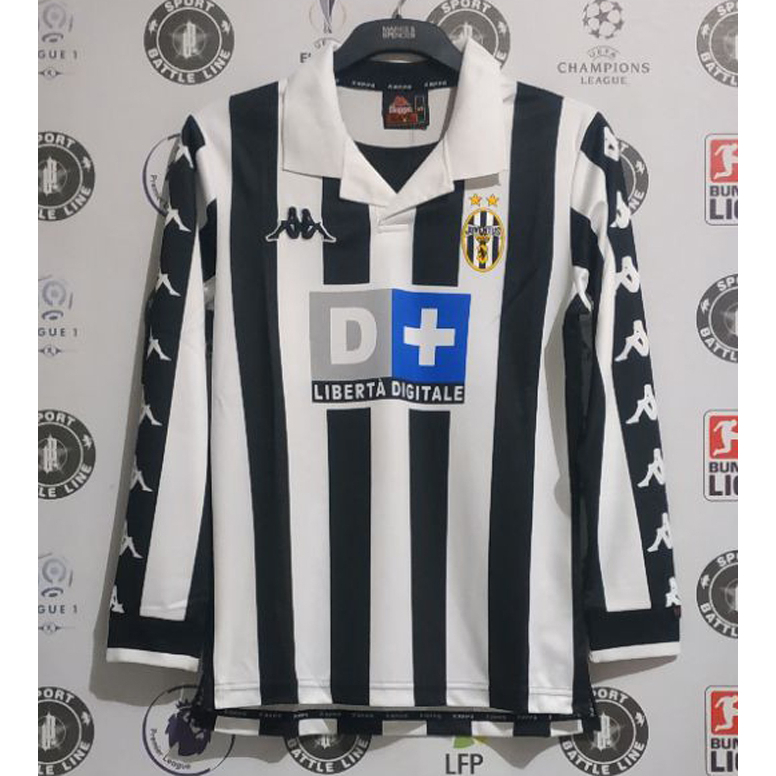 JERSEY JUV HOME 1999 2000 RETRO LONG SLEEVE 100% BEST QUALITY