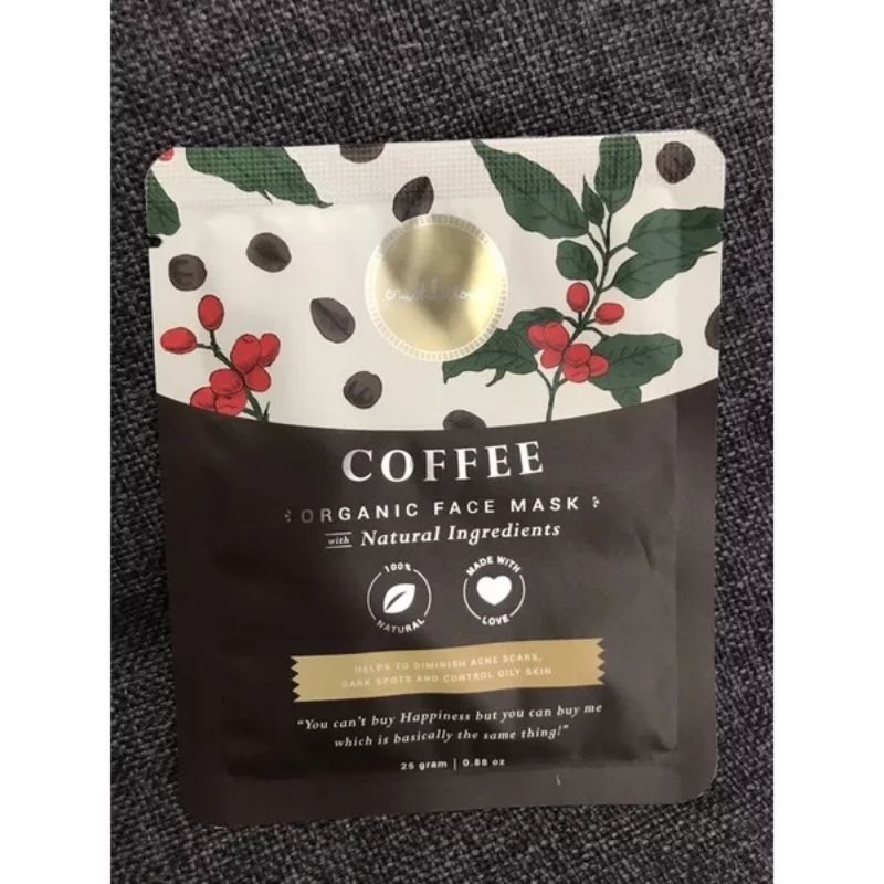 (BPOM) Masker Organik Crushlicious FORMULA LAMA 10gr 25gr