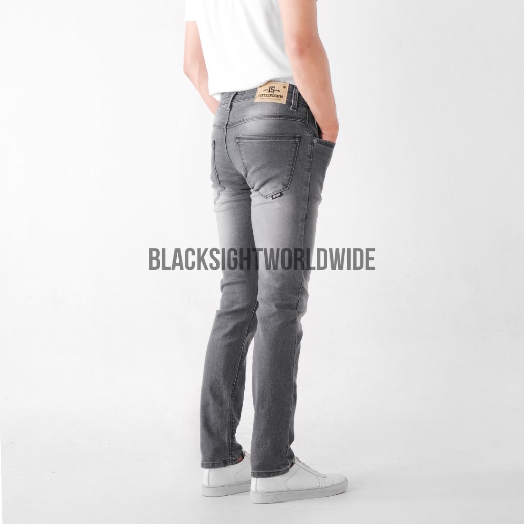 FIFTEEN DENIM - Celana Jeans Pria Slim Fit Streetch Original New Fifteen Denim / Celana Pria Jeans