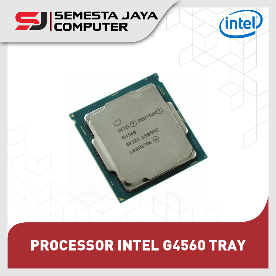 PROCESSOR INTEL G4560 TRAY + FAN ORI SOCKET 1151