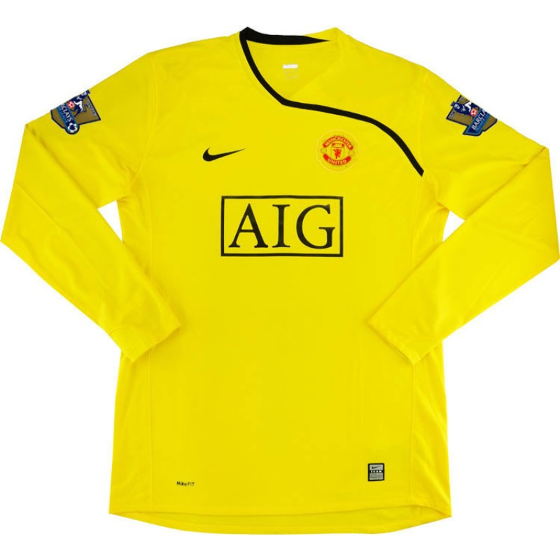 JERSEY KIPER MU 2008 AWAY PRINTING