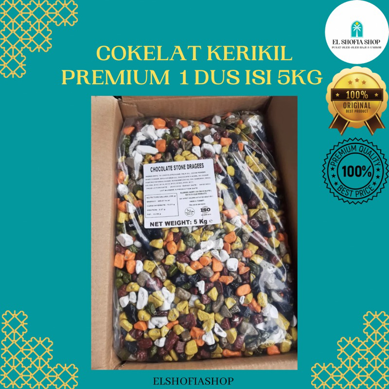 Cokelat Kerikil Premium 5Kg/Dus