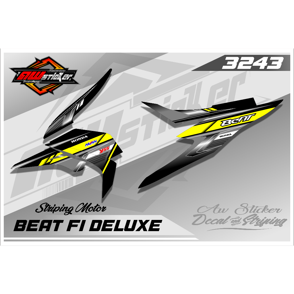 Striping Beat Deluxe Beat 2020-2022 Sticker Beat New Beat deluxe AW 3243