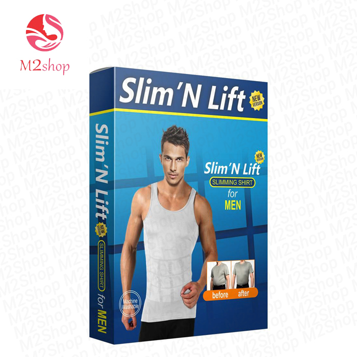 Slim N Lift Body Shaping korset kaos kutang cowok pembentuk tubuh - Kaos Dalam Pria