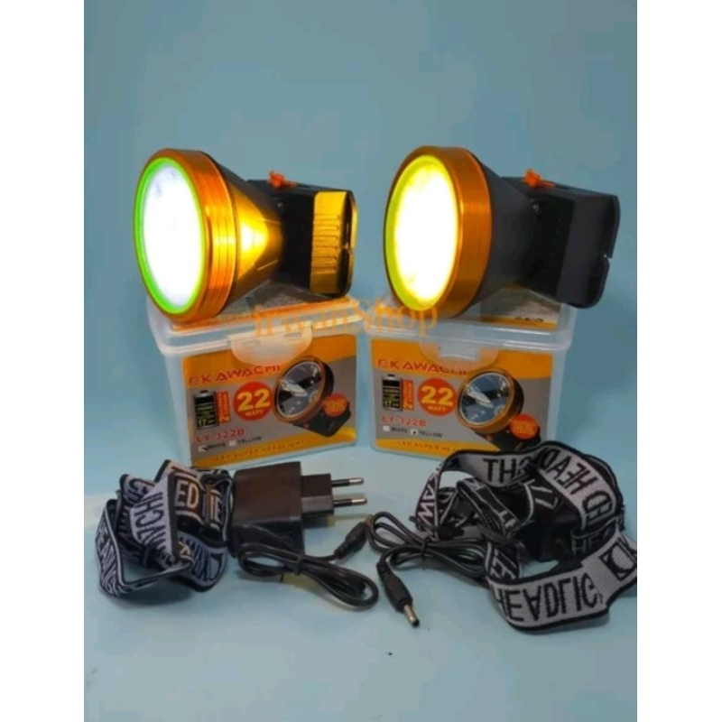 Senter Kepala Kawachi LY 322B / Senter Kepala Kawachi 22 Watt