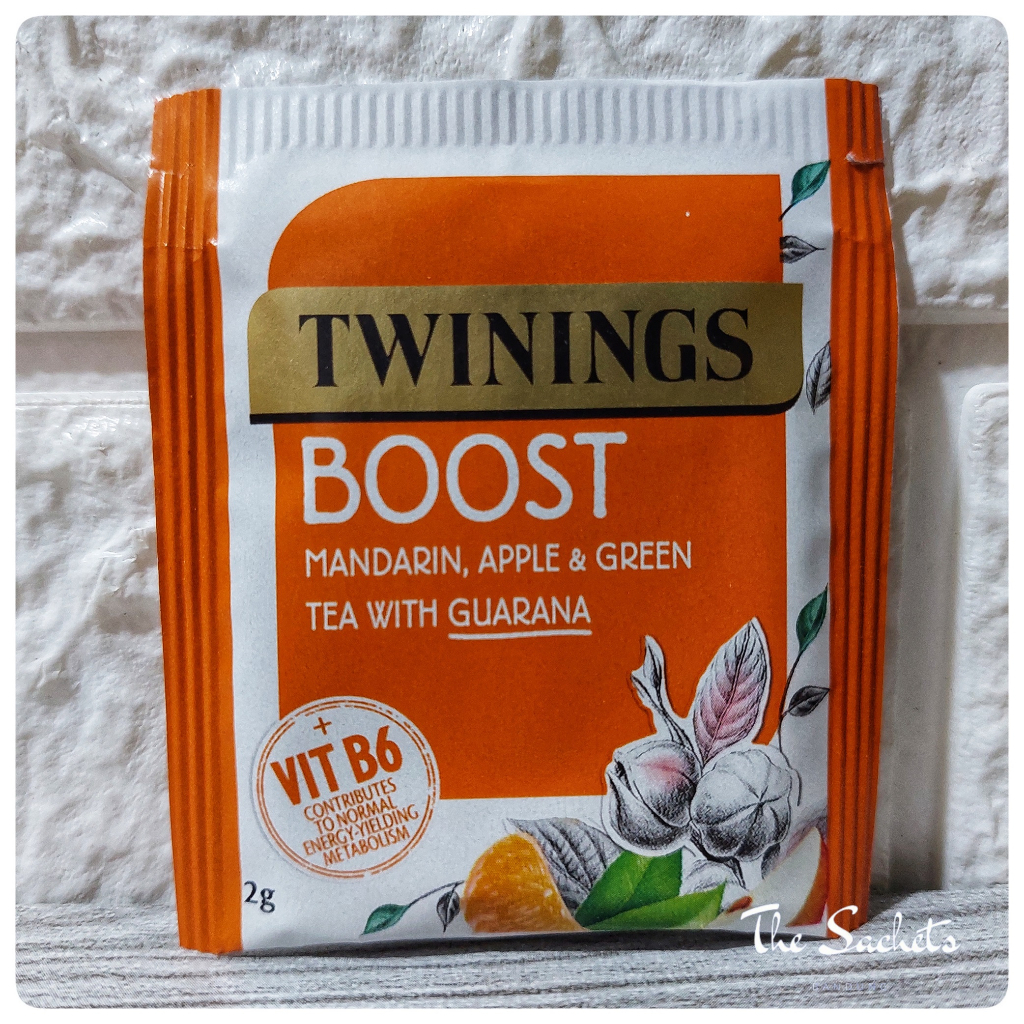 

Twinings Superblends Boost Mandarin, Apple & Green Tea with Guarana Sachet