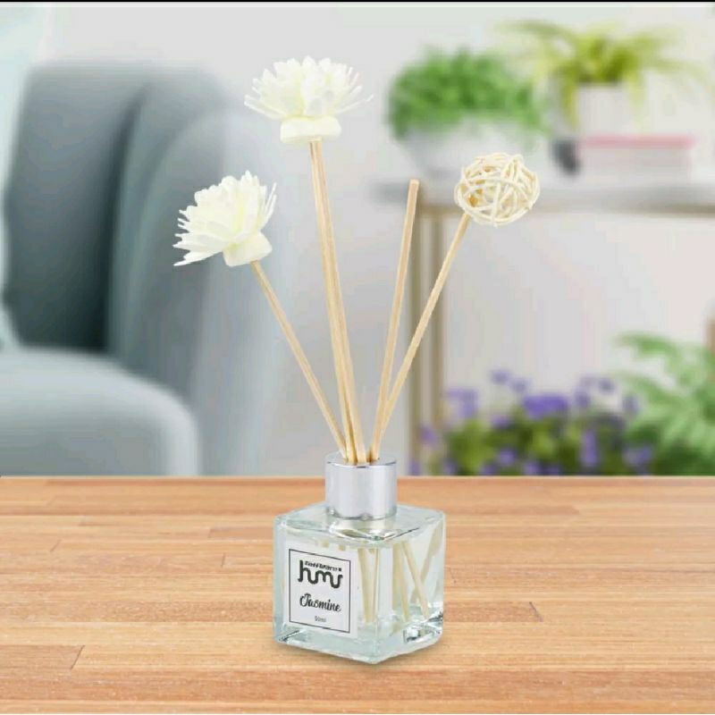 Reed Diffuser Device Pengharum Ruangan Parfum Essential oil Stick Hampers Souvernir Pernikahan Lavender Lily Rose