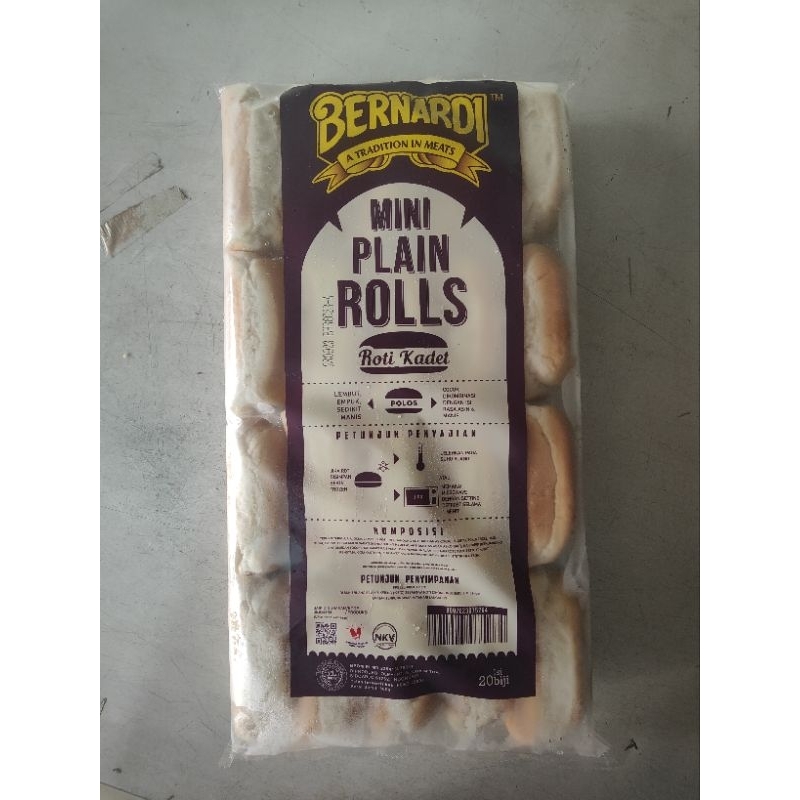 

Bernadi Roti Hotdog mini isi 20