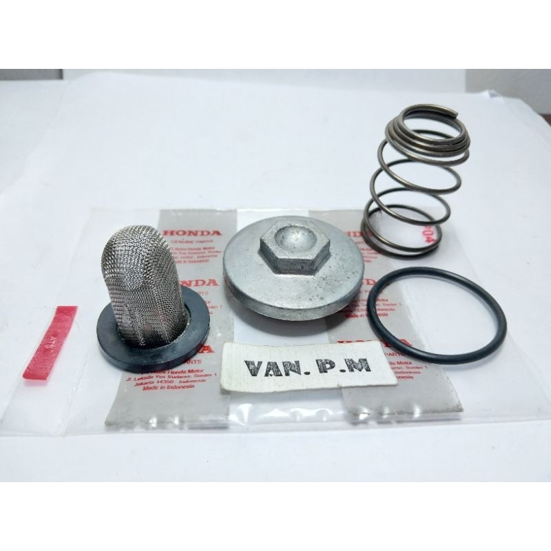 Tutup baut filter saringan per oli PCX ADV Vario 125 150 160 new Old original