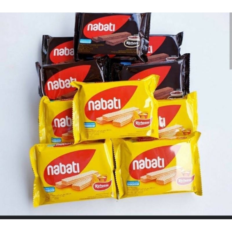 

Wafer Nabati Keju Coklat Terlaris Termurah 1Pcs