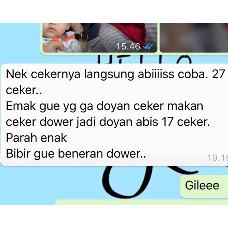 CEKER DOWER 1 BOX ISI 20-25CEKER