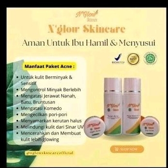 N'Glow Paket Acne