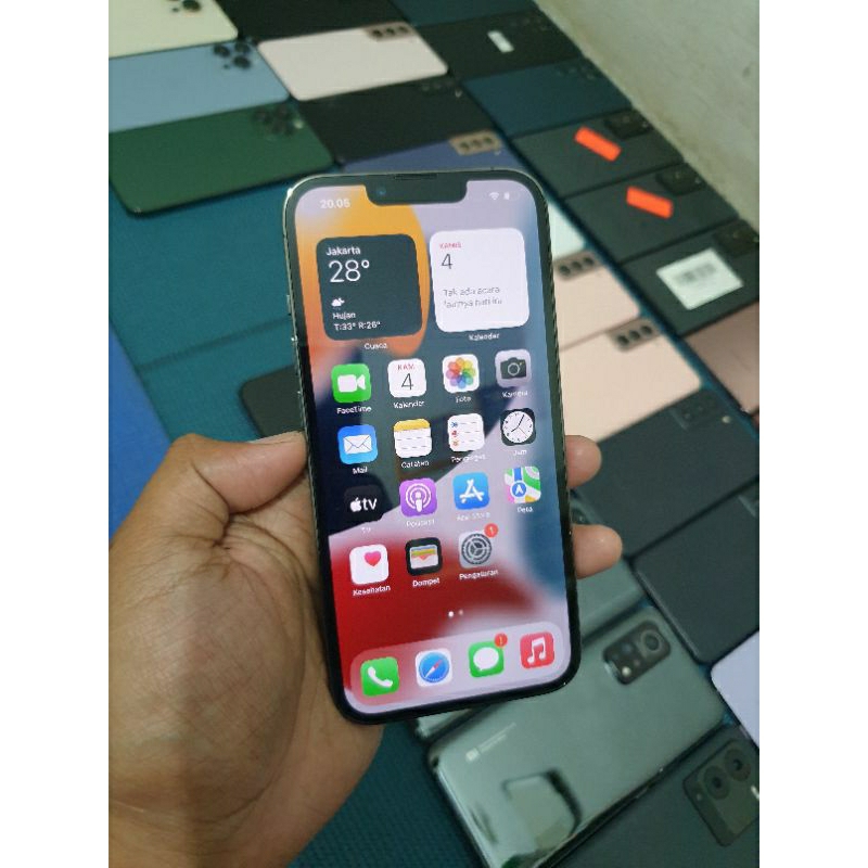 Handphone Hp Iphone 13 Pro 128gb Ex IBOX Second Seken Bekas Murah