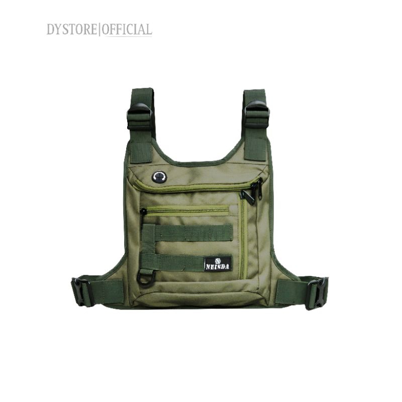 Chest bag Mercury Chest rig Tas dada Green Army Tactical
