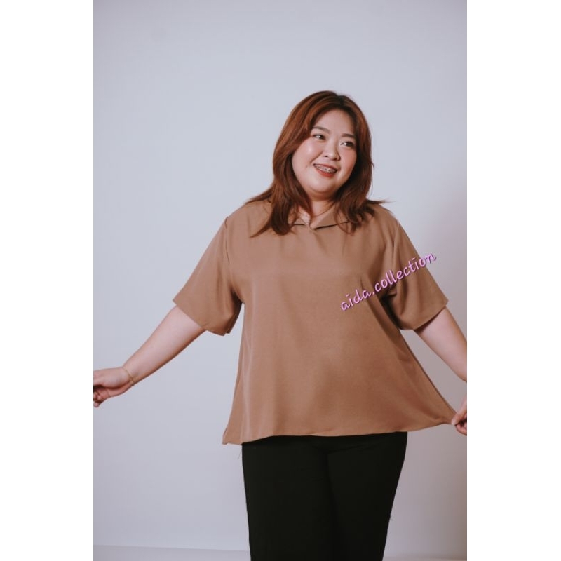 LESTY BLOUSE/ATASAN JUMBO/ATASAN WANITA/OVERSIZE/LD120/BLOUSE WANITA/ATASAN KEKINIAN/COD!!!