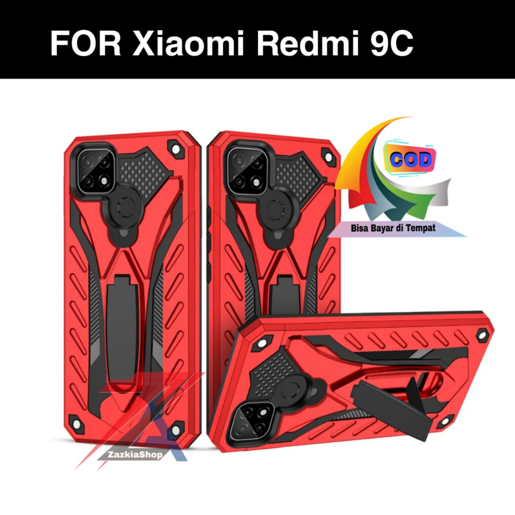 FOR ( XIAOMI REDMI 9C) Casing/Hardcase Phantom Robot Kick Standing