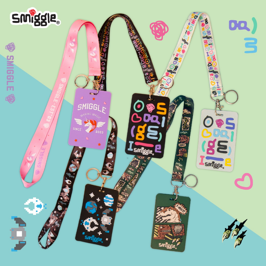 

HJK SMIGGLE ID/ NAMETAG RUBBER WITH LANYARD 443172