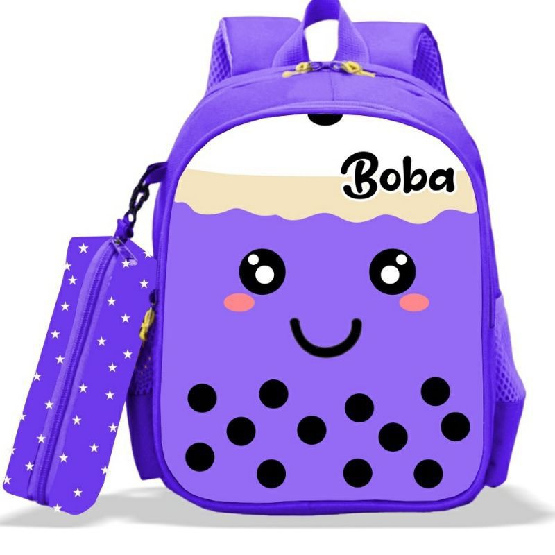 Boba fullscrin -  tas anak sekolah perempuan sd tk - tas ransel - tas murah