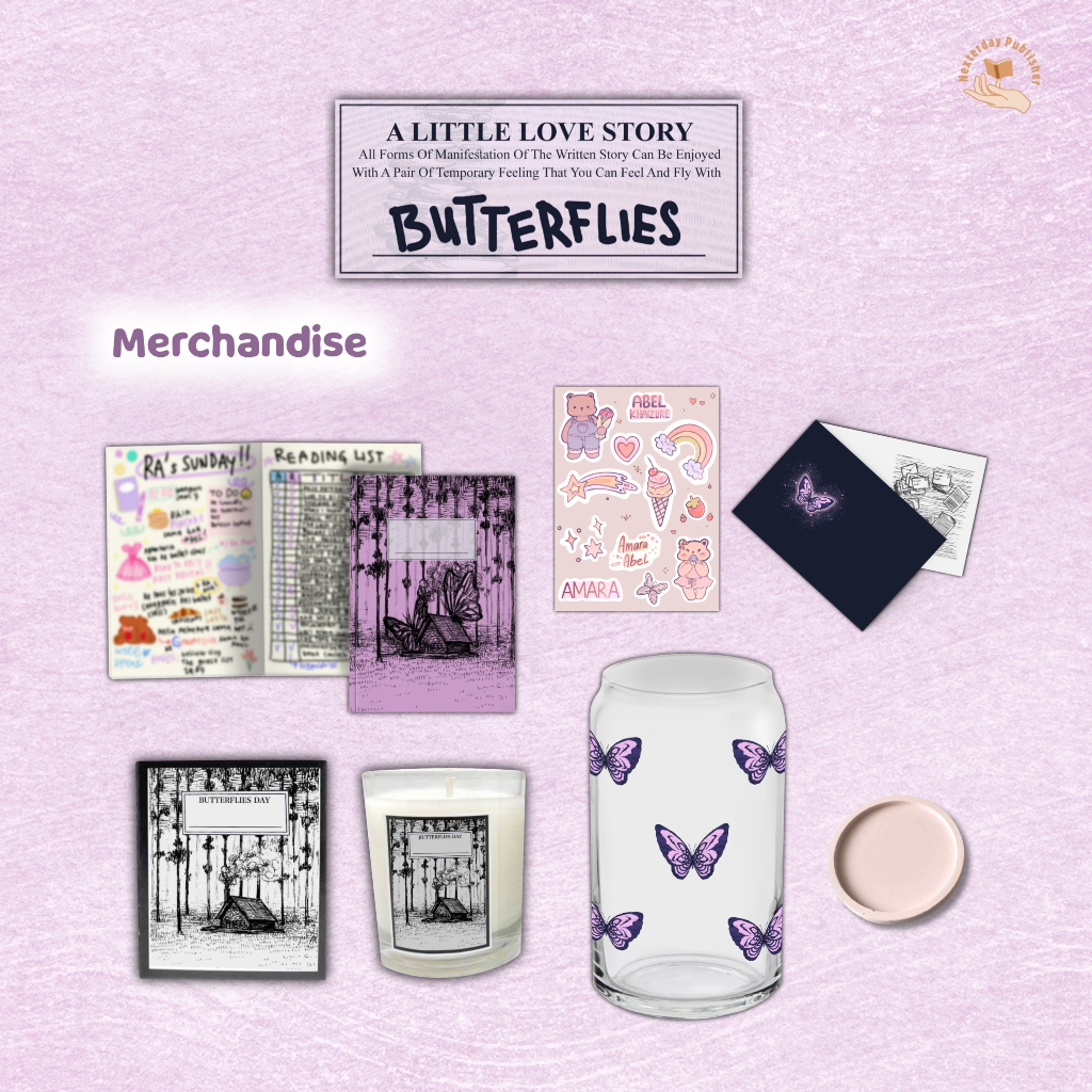 Merchandise Buku Butterflies | ALE [AMARABEL]