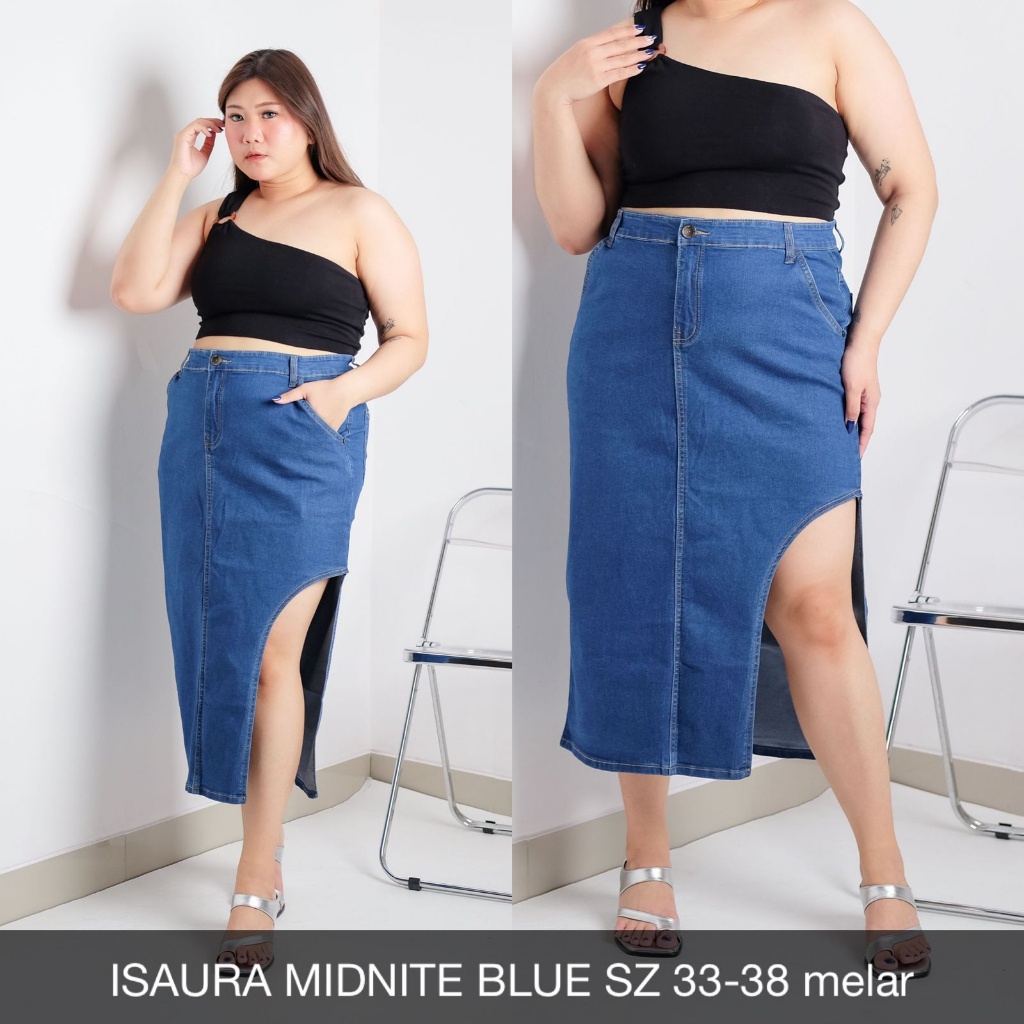 ROK JEANS WANITA ISAURA SKIRT SERIES -SYS CLOTHIER