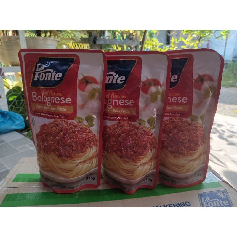 

La Fonte Pasta Sauce Beef Bolognese 315