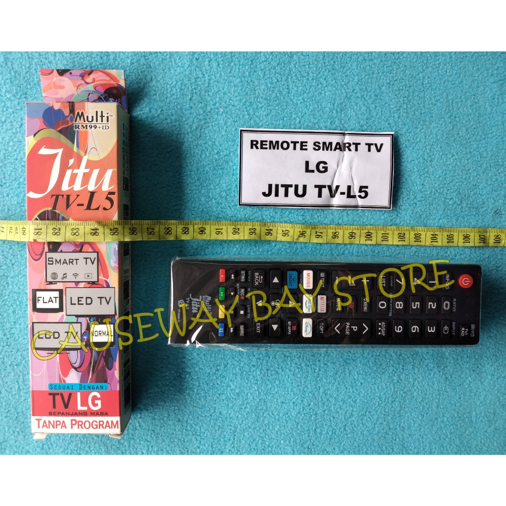 REMOTE SMART TV LG JITU TV-L5