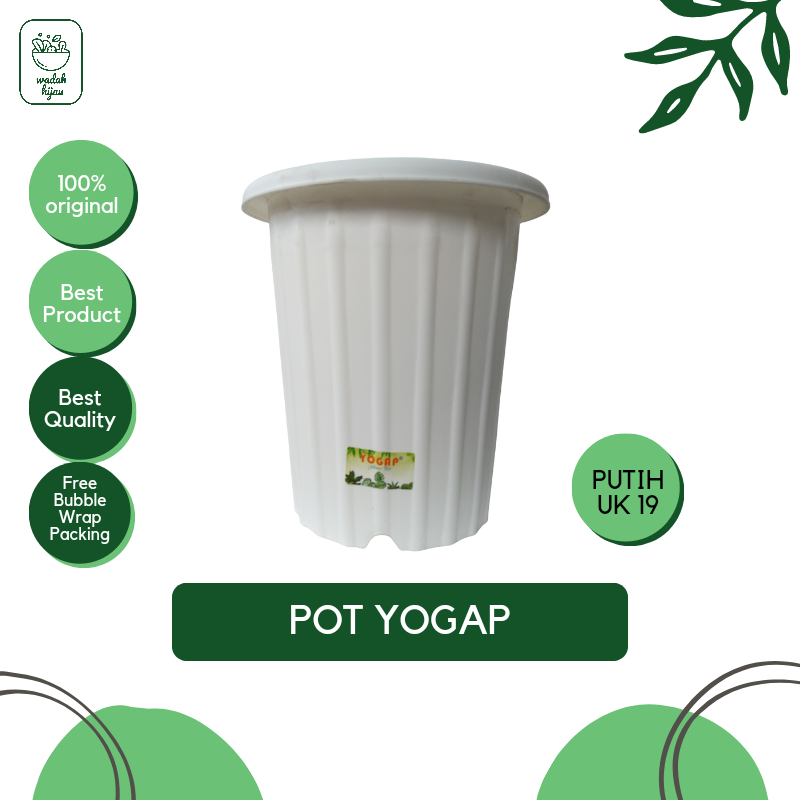 pot yogap 19 putih