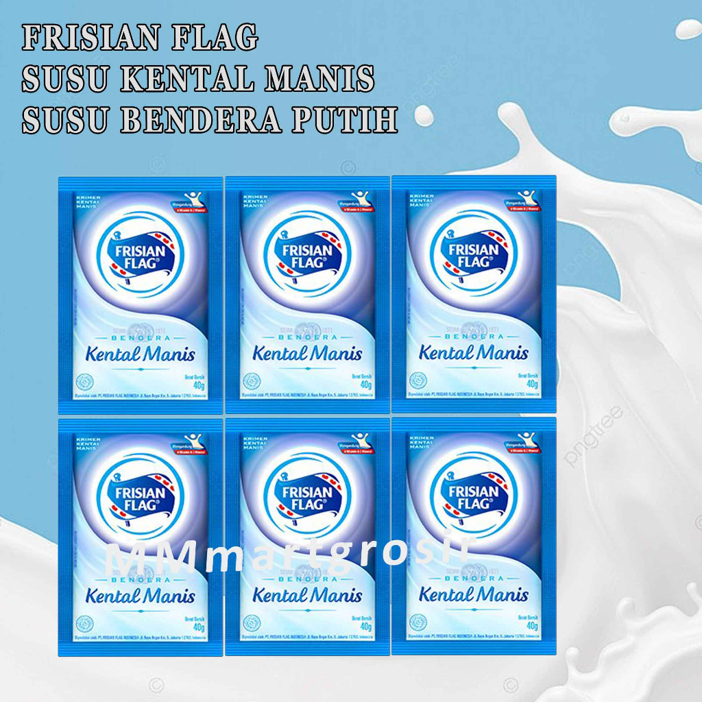 SUSU KENTAL MANIS FRISIAN FLAG LEMAK NABATI 6x38g