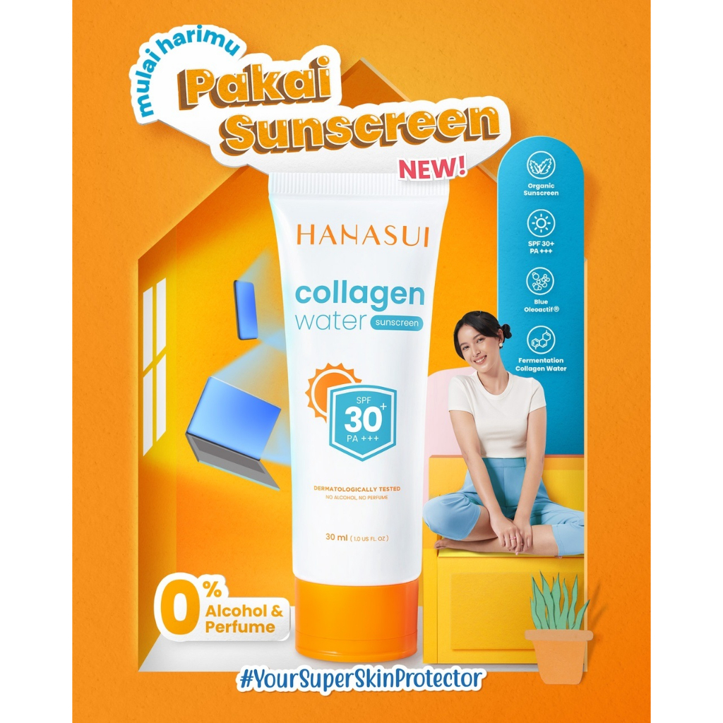 HANASUI Collagen Water Sunscreen