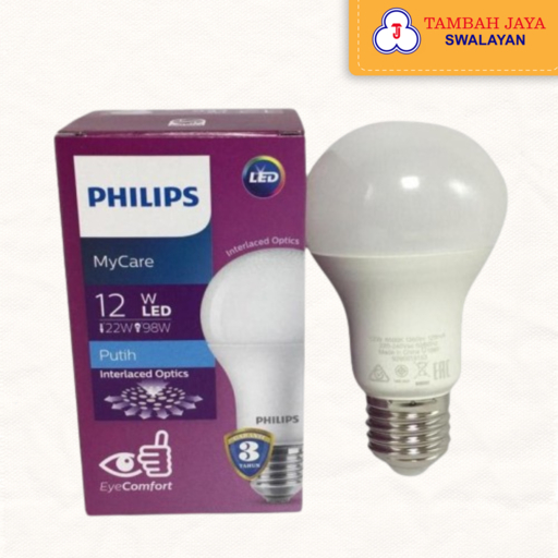Lampu Philips LED 12Watt Putih